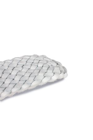 16Ply white leather belt DRAGON DIFFUSION | 6050DGS6MATWHITE